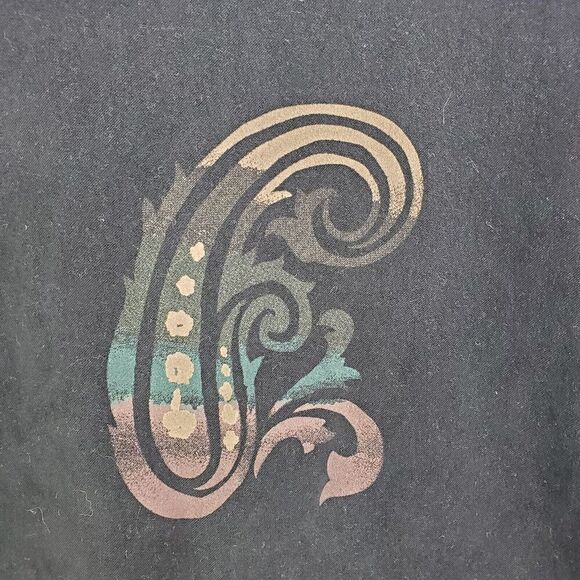 Vintage 90s Maxi Dress Womens 18 Sleeveless Split Hem Boho Hippie Phoebe Grunge - Picture 3 of 11